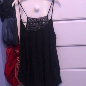 Black Aerie Tank Top